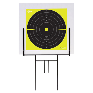 ALLEN EZ Aim Target Stand 16"W x 26.5"H 2.7 lbs Black