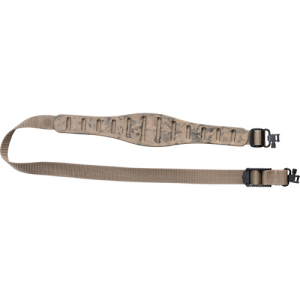 QUAKE HUNTING Claw Contour 2 Point Rifle Sling Sand Camo