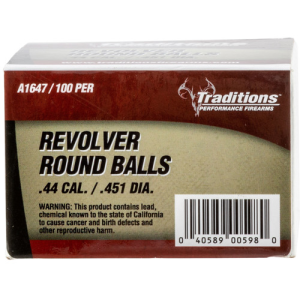 TRADITIONS REV RD BALL-BULK PK 140/44/100