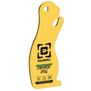 CALDWELL Rimfire/Handgun Yellow AR500 Steel PrairieDog 1/4"