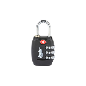 FIREARM SAFETY DEVICES TSA Lock w/Steel Shackle Black