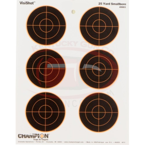 CHAMPION Visishot Circle 3" Target 10pk