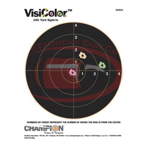 CHAMPION Visicolor 8" Bull Target 10pk