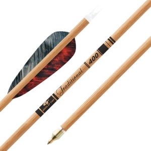 GOLD TIP Traditional - 400 - 4" Feathers 1/2dz