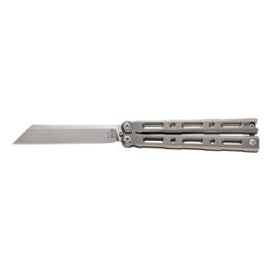 BENCHMADE Balisong 4.5" Wharncliffe Plain Satin Blade - Benchmade
