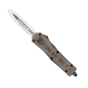 COBRATEC Medium Texas Come/Take It FS-3 Dagger 1Side Serr - Cobratec
