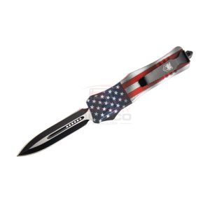 COBRATEC Med CTK-1 Dagger Straight Edge American Flag - Cobratec