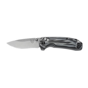 BENCHMADE North Fork 2.97" Drop Point Plain Edge Satin - Benchmade