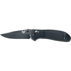 BENCHMADE Boost 3.7" Drop Point Serrated Coated Blade - Benchmade