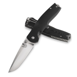 BENCHMADE Torrent 3.6" Drop Point Plain Edge Satin Finish - Benchmade