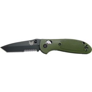 BENCHMADE Mini Griptillian 2.91" Tanto Serrated Edge Coated - Benchmade