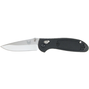 BENCHMADE Mini Griptillian 2.91" Drop Point Satin Plain Edge - Benchmade