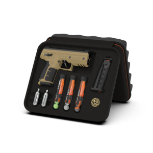 BYRNA TECHNOLOGIES SD Kinetic Launcher Kit w/ Chemical Irritant - Tan
