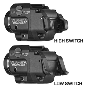 STREAMLIGHT TLR-8 A Gun Light w/Red Laser / Rear Switch Option