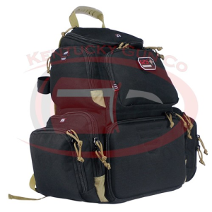GPS Handgunner Backpack w/Cradle for 4 Handgun Blk/Tan