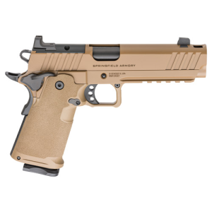 SPRINGFIELD ARMORY 1911 DS Prodigy 9mm 5" 17rd & 20rd - Coyote Tan - Springfield Armory