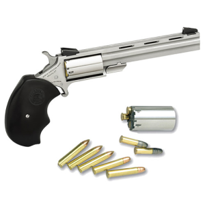 NAA Mini-Master 22LR / 22WMR 4" 5rd Mini-Revolver | Stainless