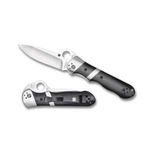 SPYDERCO Lil' Sub-Hilt G-10 Black Plain Edge - Spyderco