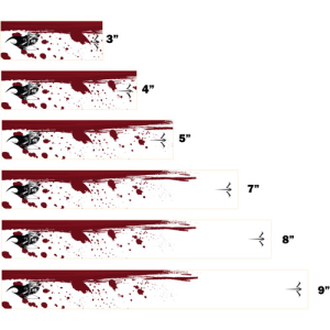 WHITEWATER ARCHERY BLOOD GRIM REAPER ARROW WRAPS - Whitewater Archery