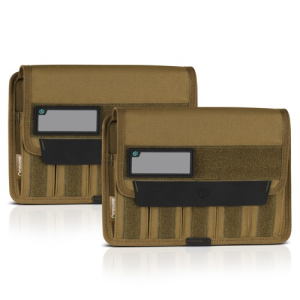 SAVIOR EQUIPMENT Mag Buddy 2pc Dbl Stack Pistol Mag Holder Dark FDE