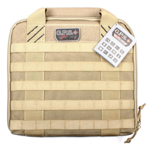GPS Tactical Hardside Pistol Case Tan - Gps