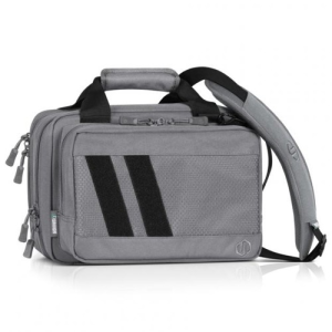 SAVIOR EQUIPMENT Specialist Low Profile Double Handgun Bag SW Gray