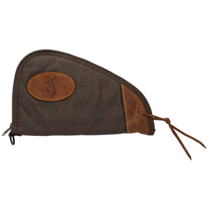 BROWNING Lona Pistol Rug made of Canvas w/Flint Brn Leather