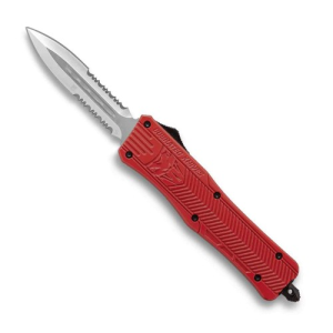 COBRATEC Medium Red CTK-1 Dagger 2-Side Serrated - Cobratec