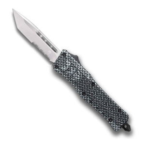 COBRATEC Small Carbon Fiber CTK-1 Tanto Serrated - Cobratec