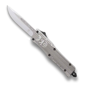 COBRATEC Small Silver CTK-1 Drop Serrated - Cobratec