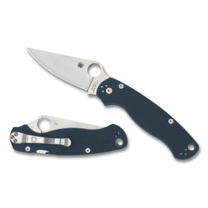 SPYDERCO Para Military 2 Cobalt Blue G-10 CPM SPY27