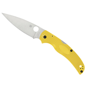 SPYDERCO Native Chief Salt Yellow Lightweight CPM MagnaCut