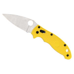 SPYDERCO Manix 2 Salt Yellow Lightweight CPM MagnaCut