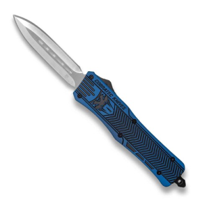 COBRATEC Small NRA Blue Black CTK-1 Dagger Not Serrated - Cobratec