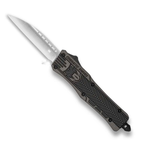 COBRATEC Small Tungsten Blk CTK-1 Wharncliffe Not Serrated - Cobratec