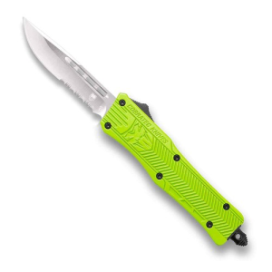 COBRATEC Small Zombie Green Black CTK-1 Drop Serrated - Cobratec