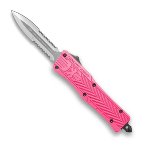 COBRATEC Small Pink CTK-1 Dagger 2-Side Serrated - Cobratec