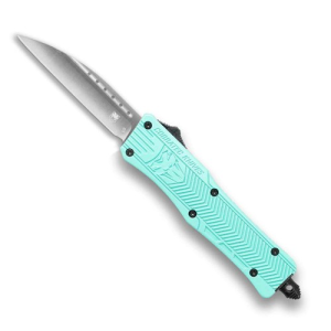 COBRATEC Small Mint Blue CTK-1 Wharncliffe Not Serrated - Cobratec