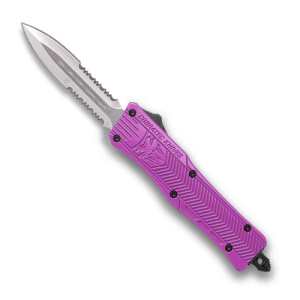COBRATEC Small Purple CTK-1 Dagger 2-Side Serrated - Cobratec