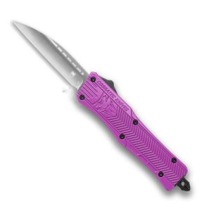 COBRATEC Small Purple CTK-1 Wharncliffe Not Serrated - Cobratec