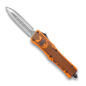COBRATEC Medium Hunter Orange Blk CTK-1 Dagger Not Serrated - Cobratec