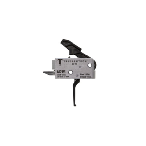 TRIGGERTECH AR-15 Single Stage Duty Trigger Flat Black