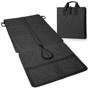 SAVIOR EQUIPMENT Tri-Fold Padded Shooting Mat Obsidian Black