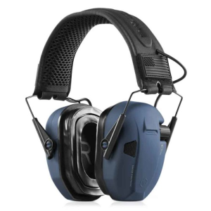 SAVIOR EQUIPMENT Apollo Electronic Earmuffs 24dB NRR Midnight Blue