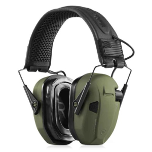SAVIOR EQUIPMENT Apollo Electronic Earmuffs 24dB NRR OD Green