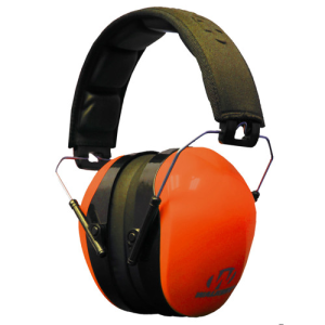 WALKER'S Passive Earmuff Padded Headband Folding Orange