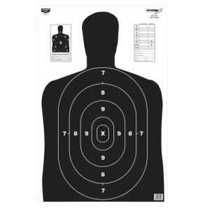 BIRCHWOOD CASEY Eze-Scorer 23"x35" BC27 Black Paper - 100pk