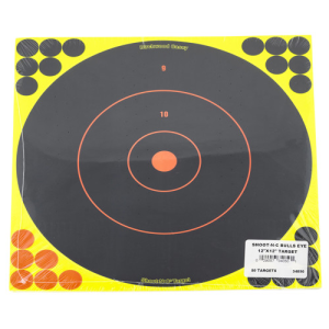 BIRCHWOOD CASEY Shoot-N-C 12" Bull's-eye Target - 50 targets