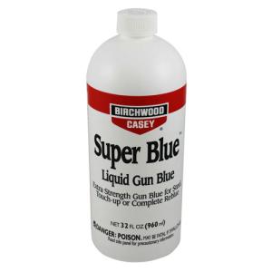 BIRCHWOOD CASEY Super Blue Liquid Gun Blue 32oz (quart)