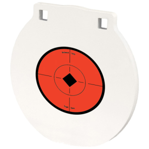 BIRCHWOOD CASEY Round Steel Target Plate 8" Centerfire Rifle/Hndgn